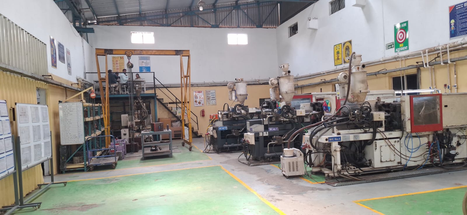 Magson Industries factory floor with industrial machines